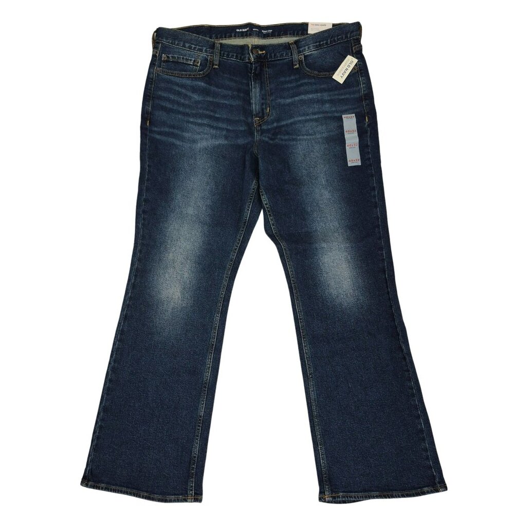 Old Navy Built in Flex Bootcut Jeans Size 40x32 - NWT